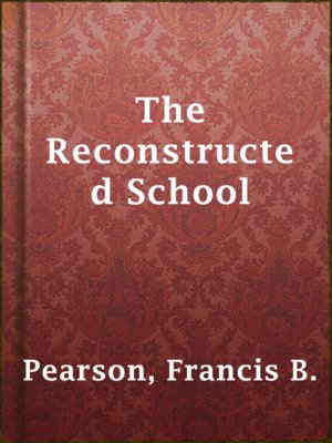 cover image of The Reconstructed School